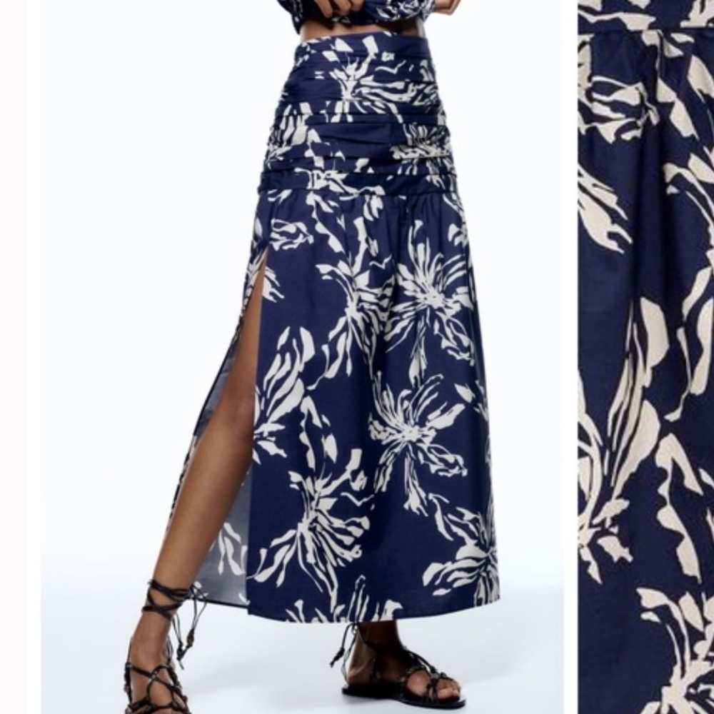 Zara New Maxi Skirt Size M